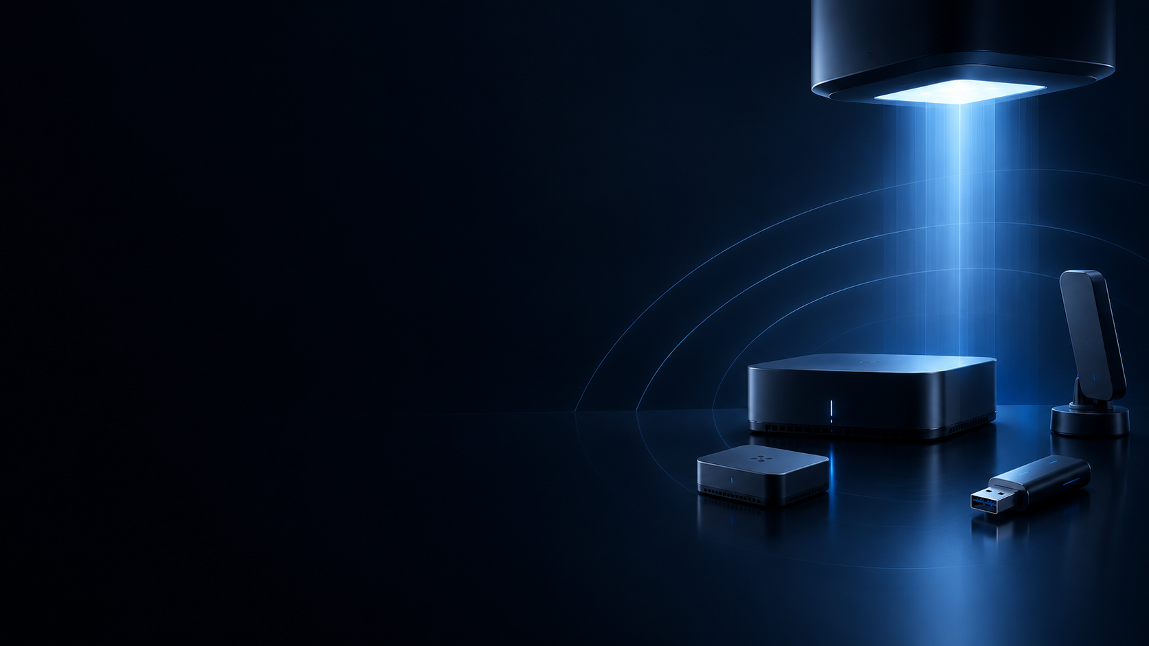 LumenFi RevF hardware under LiFi light